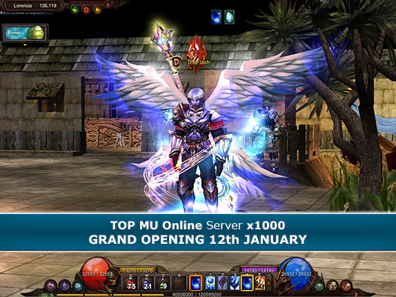 [AD] Top Mu Online | Season 12 | x1000 dynamic | Anti Hack | 3D Camera | 11 JANUARY 1fbee23